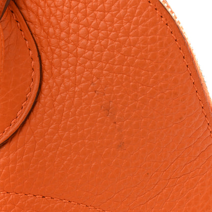 Hermes Taurillon Clemence Bolide 31 Orange 13 of 16
