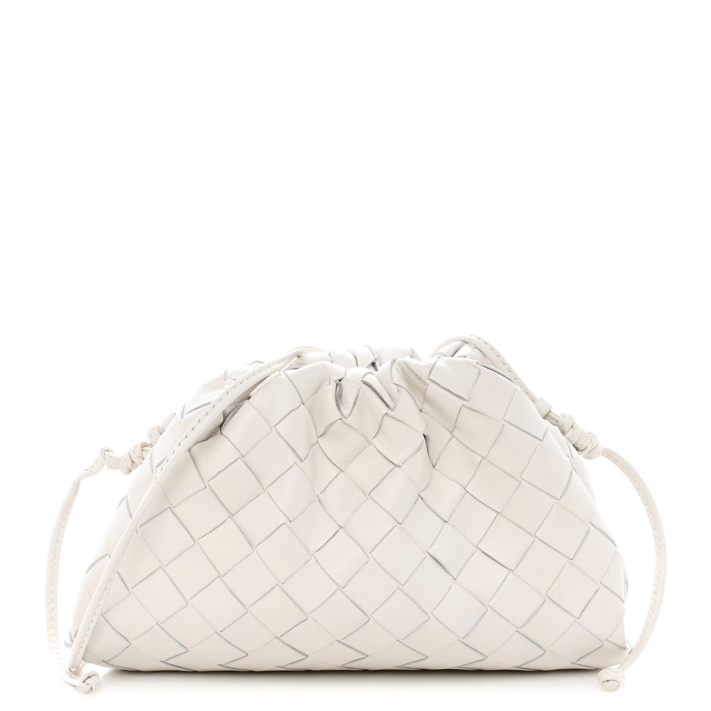 Nappa Intrecciato The Mini Pouch Chalk