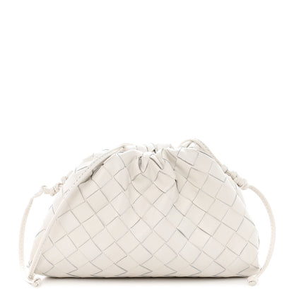 Bottega Veneta Nappa Intrecciato The Mini Pouch Chalk 1 of 10