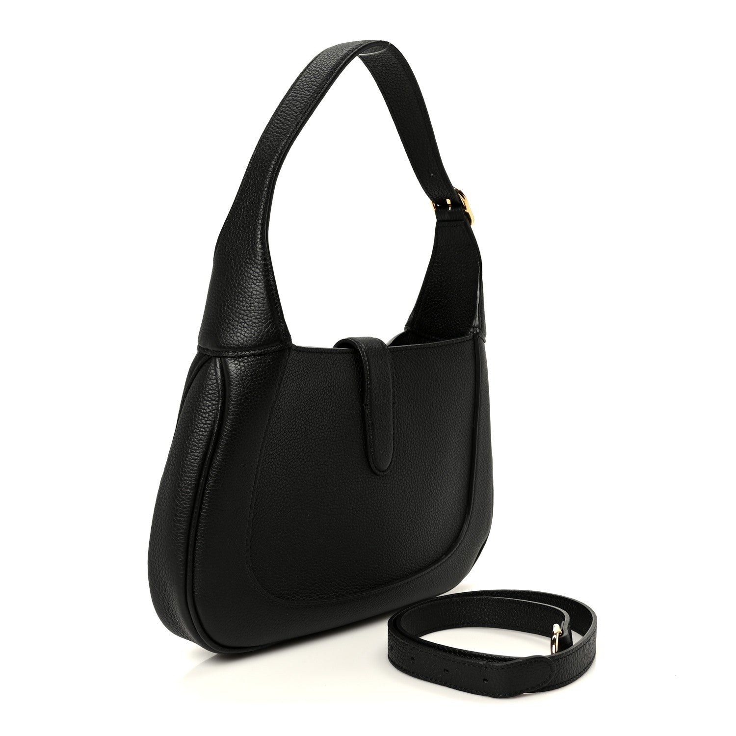 Gucci Grand Prix Calfskin Small Jackie 1961 Hobo Black 1891991