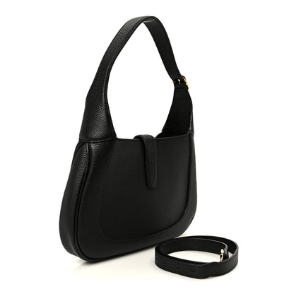 Gucci Grand Prix Calfskin Small Jackie 1961 Hobo Black 3 of 10