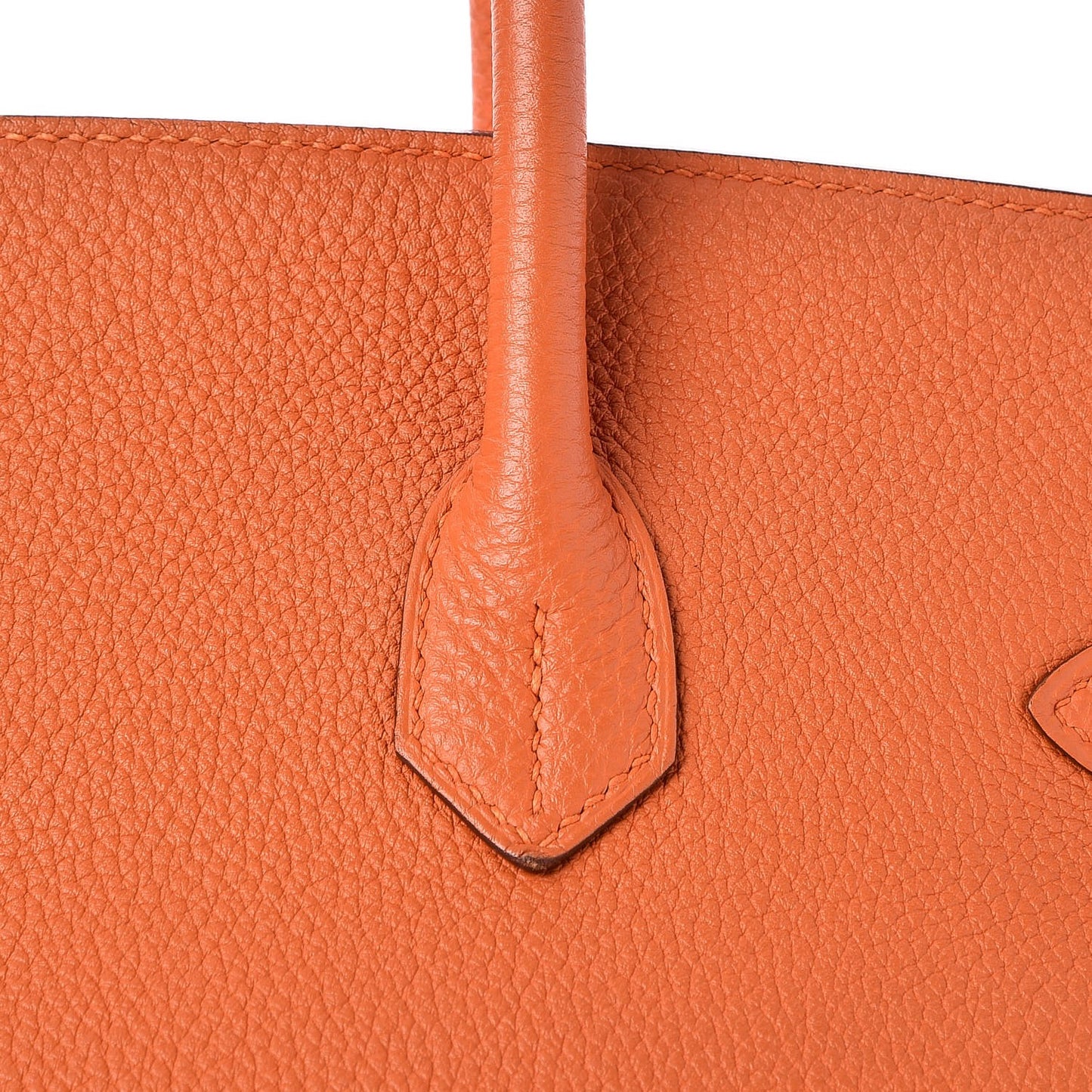 Togo Birkin 35 Orange