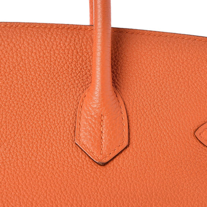 Hermes Togo Birkin 35 Orange 24 of 36