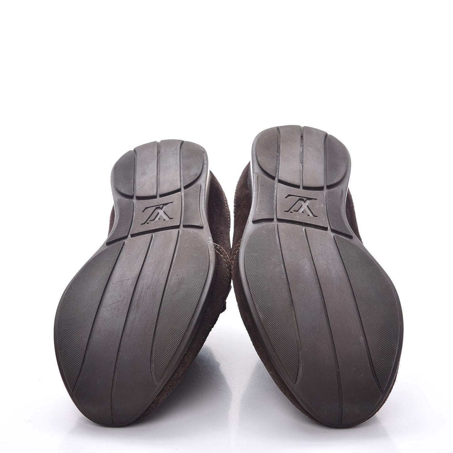 Suede Monogram Speeding Velcro Sneakers 8.5