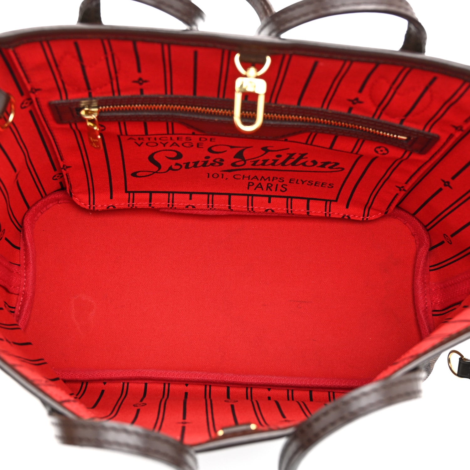 Louis Vuitton Damier Ebene Neverfull PM 5 of 10