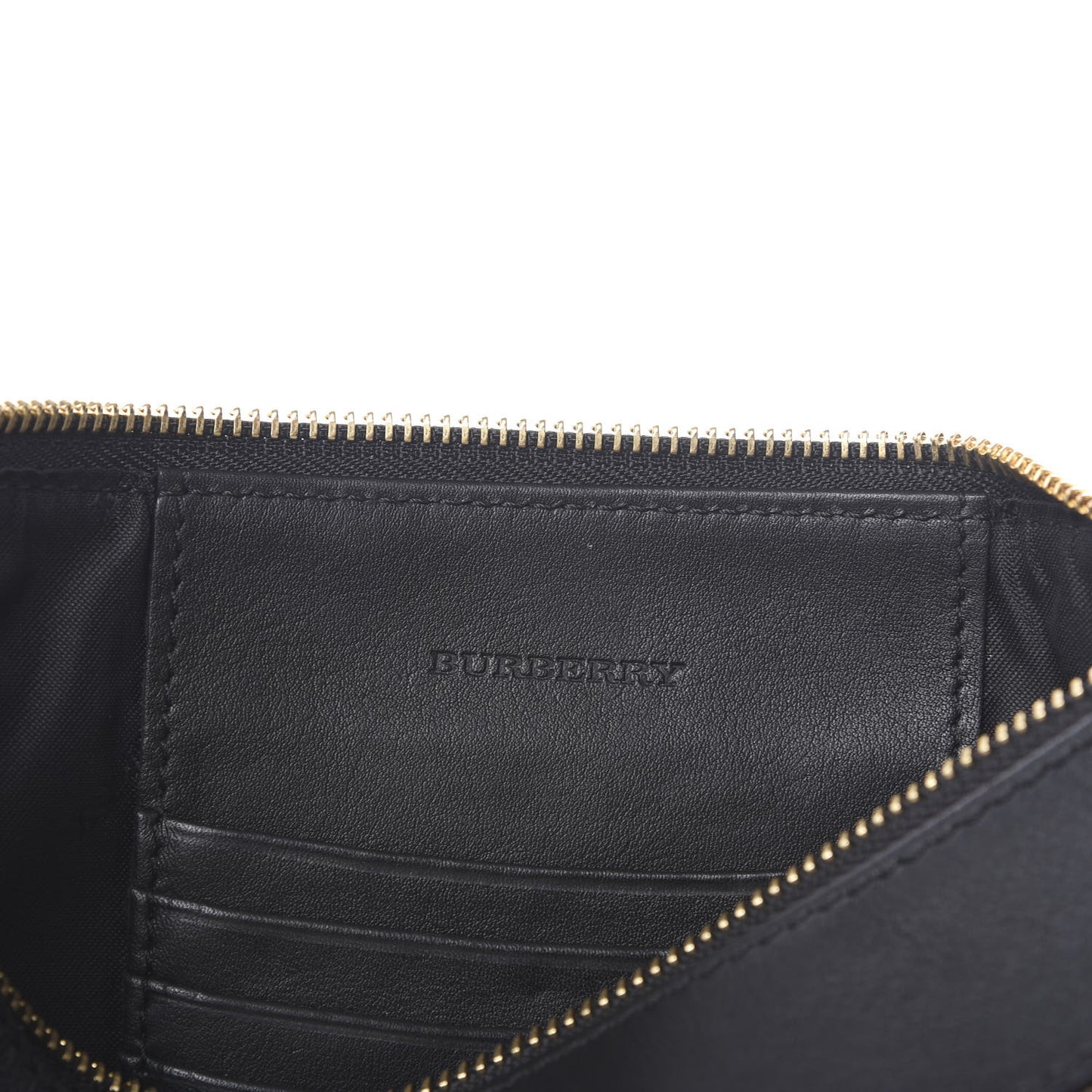 Horseferry Check Peyton Crossbody Clutch Bag Black