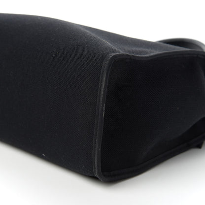 Hermes Military Toile Vache Hunter Herbag Zip PM 31 Black 7 of 10