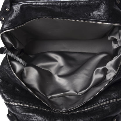 Chanel Glazed Caviar Pocket In The City Tote Black 5 of 10
