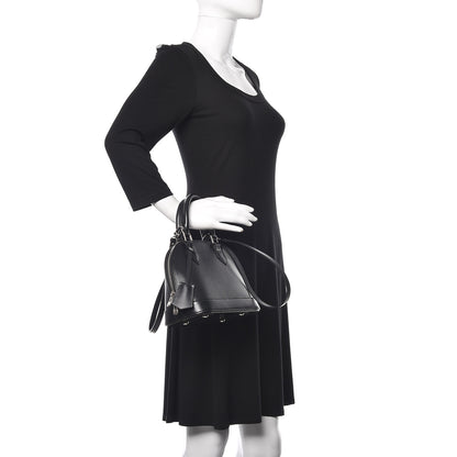 Louis Vuitton Epi Alma BB Black 2 of 10
