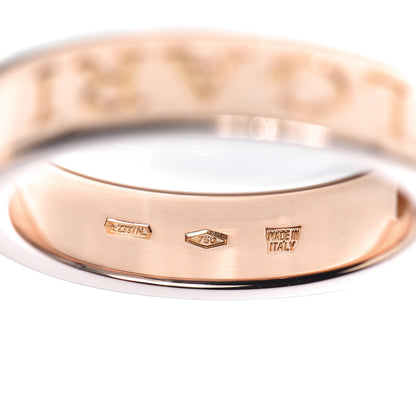 Bulgari 18K Rose Gold Diamond B.Zero1 Essential Band Ring 50 5.25 4 of 4