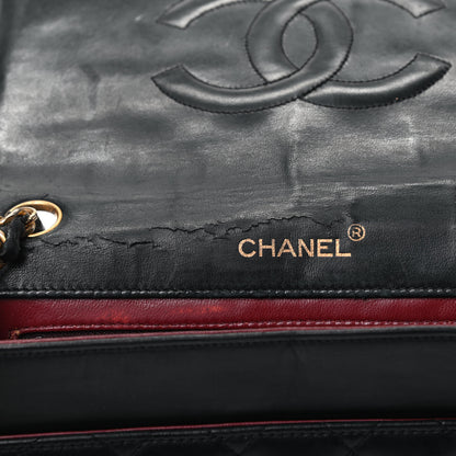 Chanel Lambskin Quilted Flap Bag Black 6 of 6