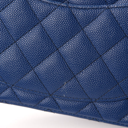 Chanel Caviar Quilted Mini Rectangular Flap Blue 10 of 14