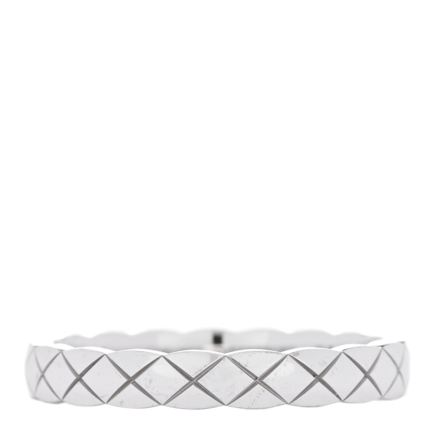 18K White Gold Mini Coco Crush Ring 57 8