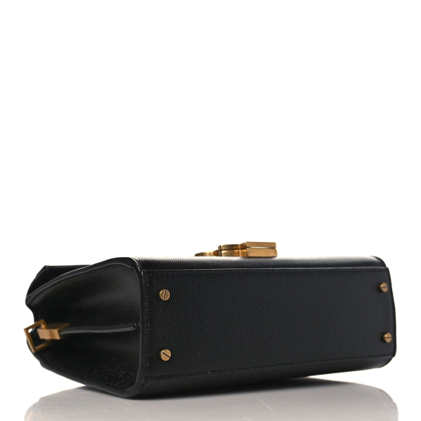 Grain de Poudre Mini Classic Monogram Cassandra Top Handle Black