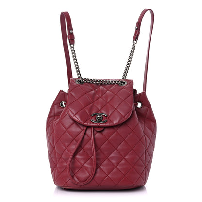 Chanel Lambskin Quilted Daily Supple Backpack Fuchsia 1 of 20
