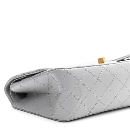 Chanel Aged Calfskin Quilted 2.55 Reissue 225 Flap Grey 10 of 11