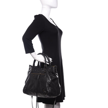 Balenciaga Agneau Classic Hardware Velo Black 3 of 14