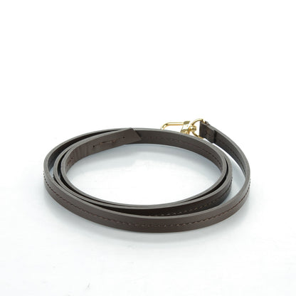 Louis Vuitton Calfskin 12mm Favorite Long Strap Brown 3 of 4