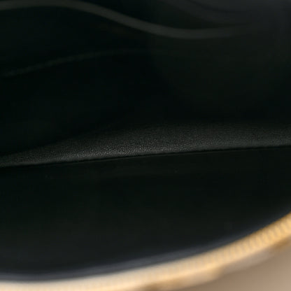 Valentino Garavani Metallic Canvas Iconographe Vlogo Pouch Gold 5 of 6