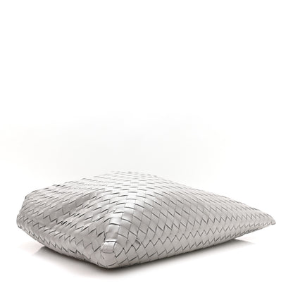 Bottega Veneta Calfskin Intrecciato Large Hop Sterling 3 of 10
