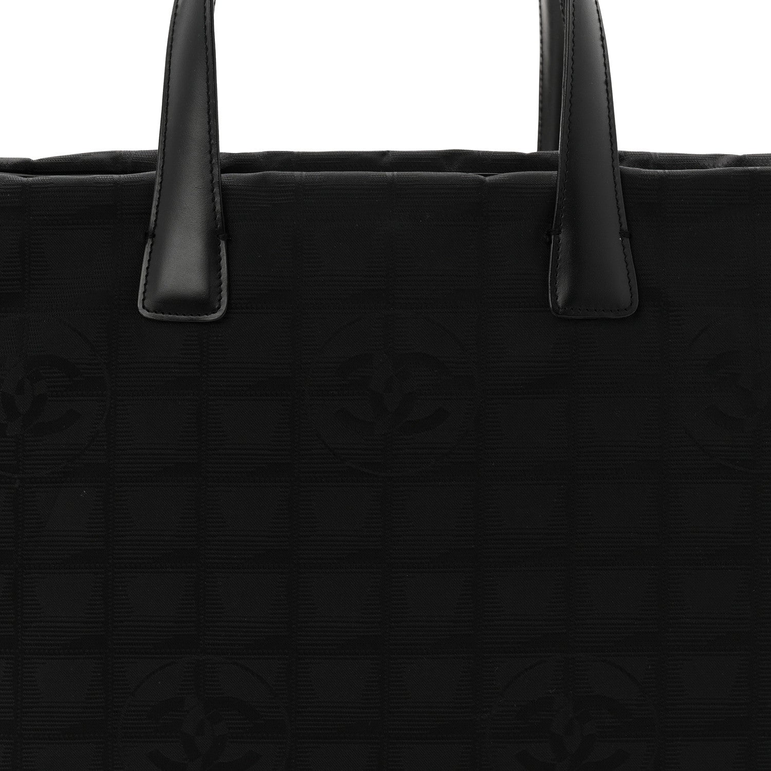 Chanel Nylon Travel Briefcase Black 8 of 14
