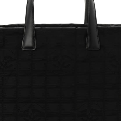 Chanel Nylon Travel Briefcase Black 8 of 14