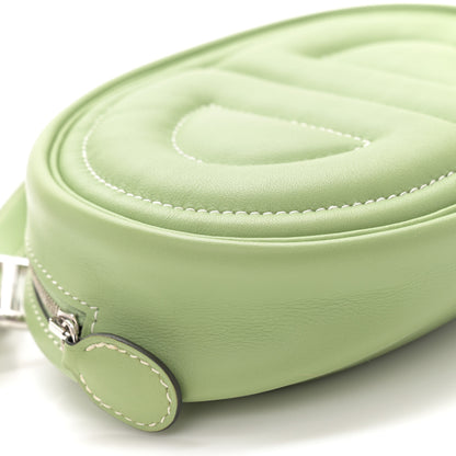 Hermes Swift Verso In The Loop Belt Bag Vert Criquet Bambou 9 of 11