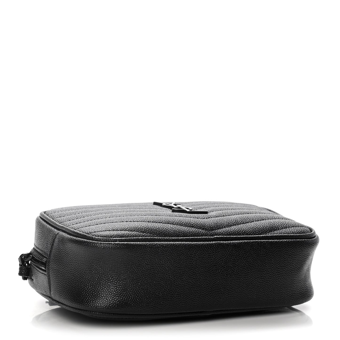 Grain De Poudre Matelasse Monogram Mini Lou Camera Bag Black