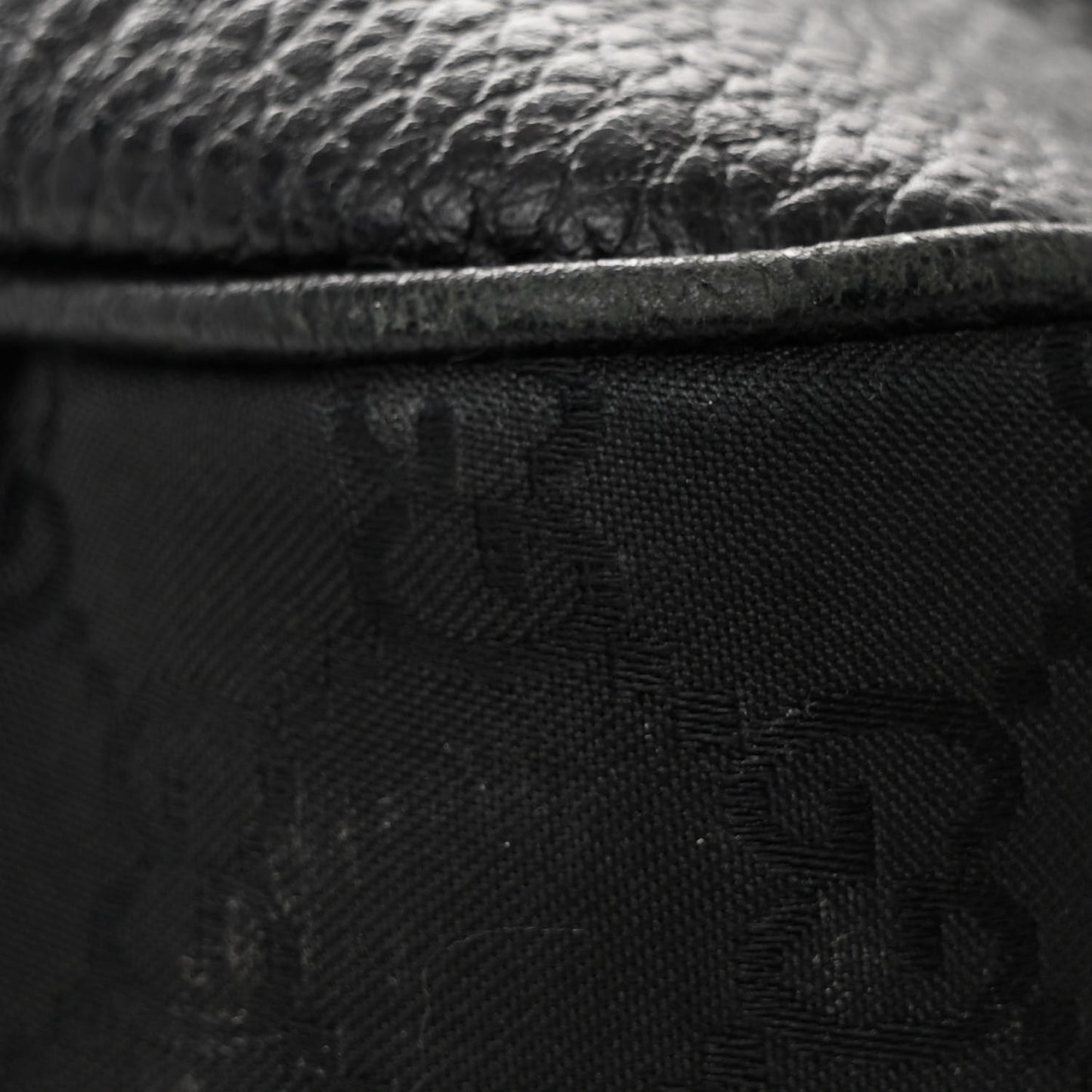 Monogram Large Princy Tote Black