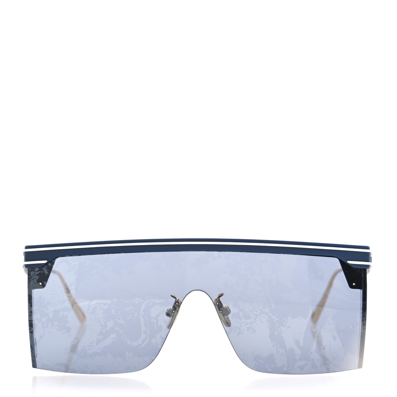 Christian Dior Diorclub M1U Mask Sunglasses Blue 2 of 6