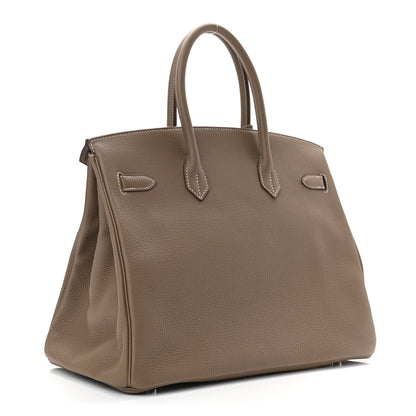 Hermes Togo Birkin 35 Etoupe 3 of 10