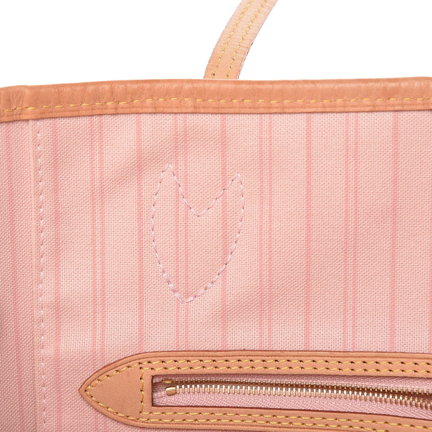 Damier Azur Neo Neverfull MM Rose Ballerine