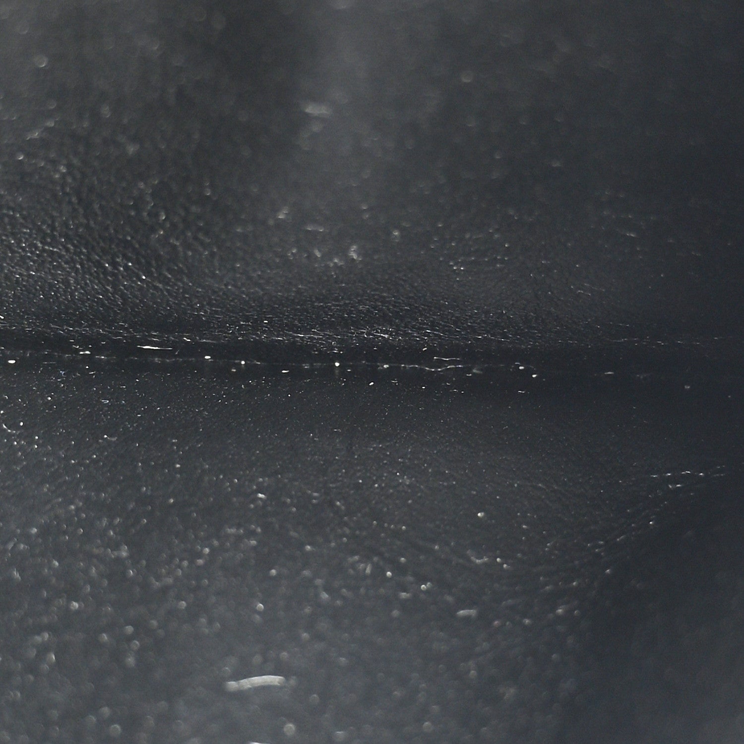 Saint Laurent Grain De Poudre Matelasse Chevron Monogram Fragments Zippered Card Case Black 5 of 7