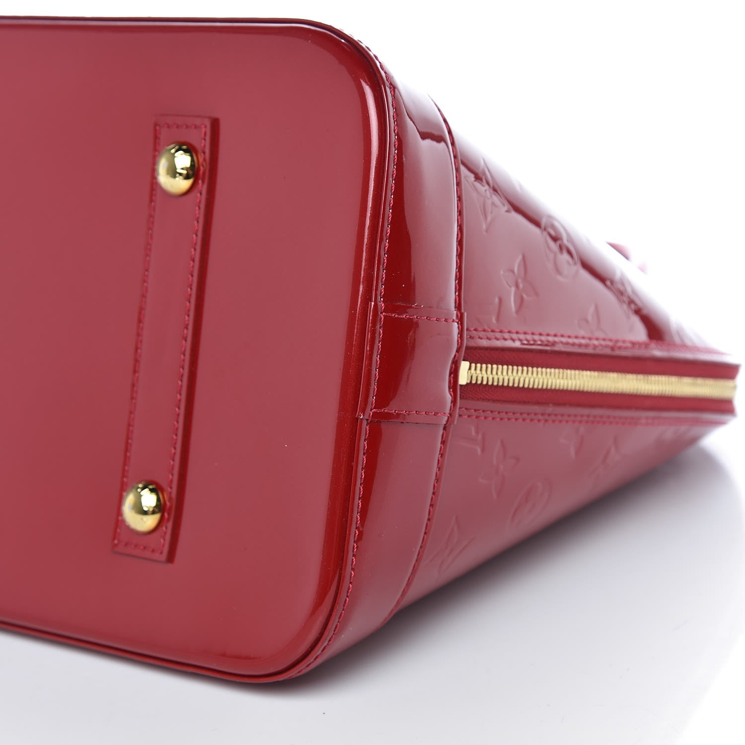 Louis Vuitton Vernis Alma GM Pomme D'Amour 8 of 9