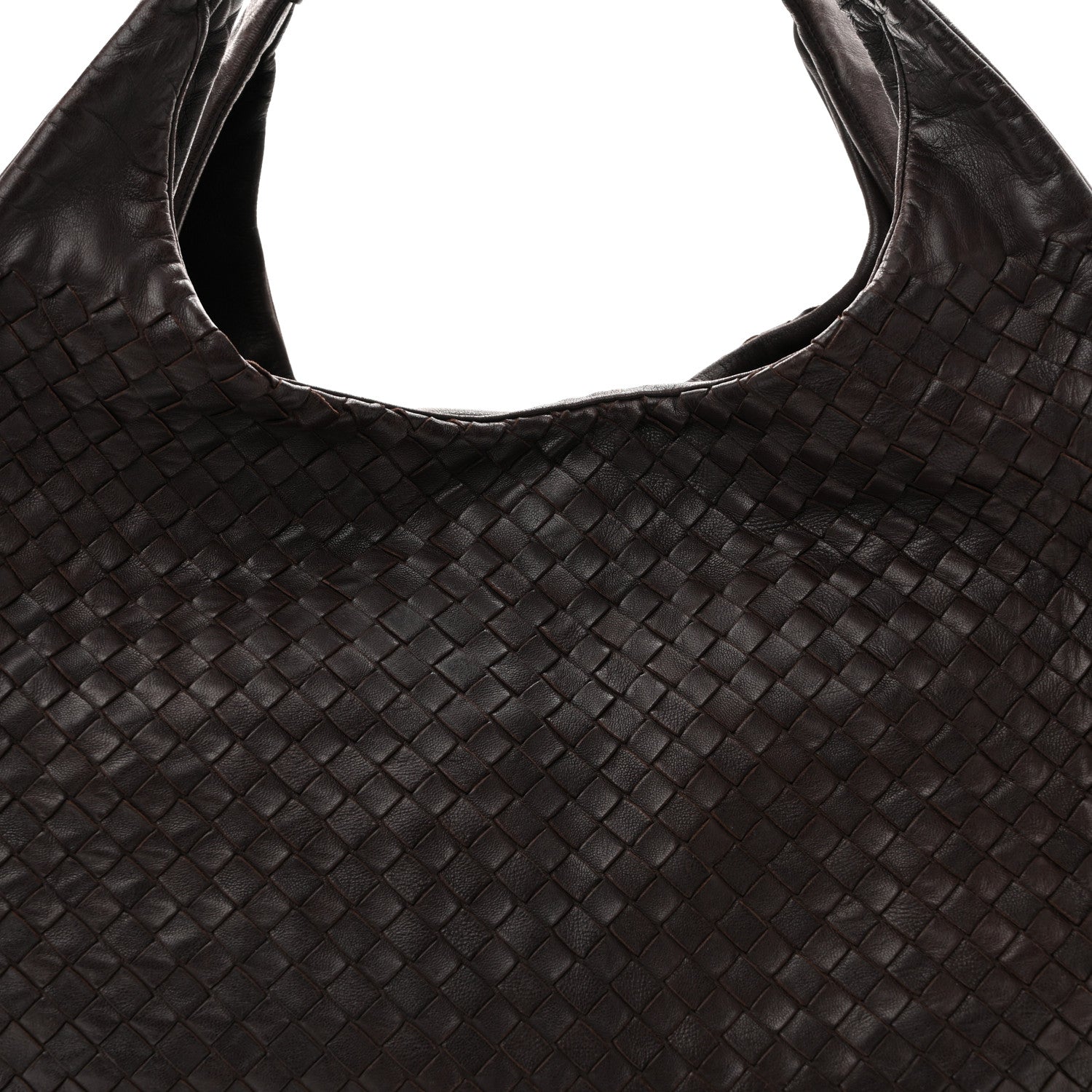 Bottega Veneta Nappa Intrecciato Large Campana Ebano 8 of 13