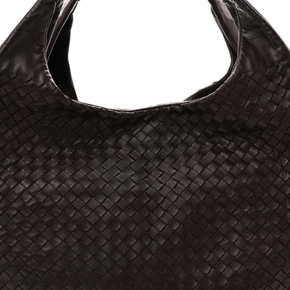 Bottega Veneta Nappa Intrecciato Large Campana Ebano 8 of 13