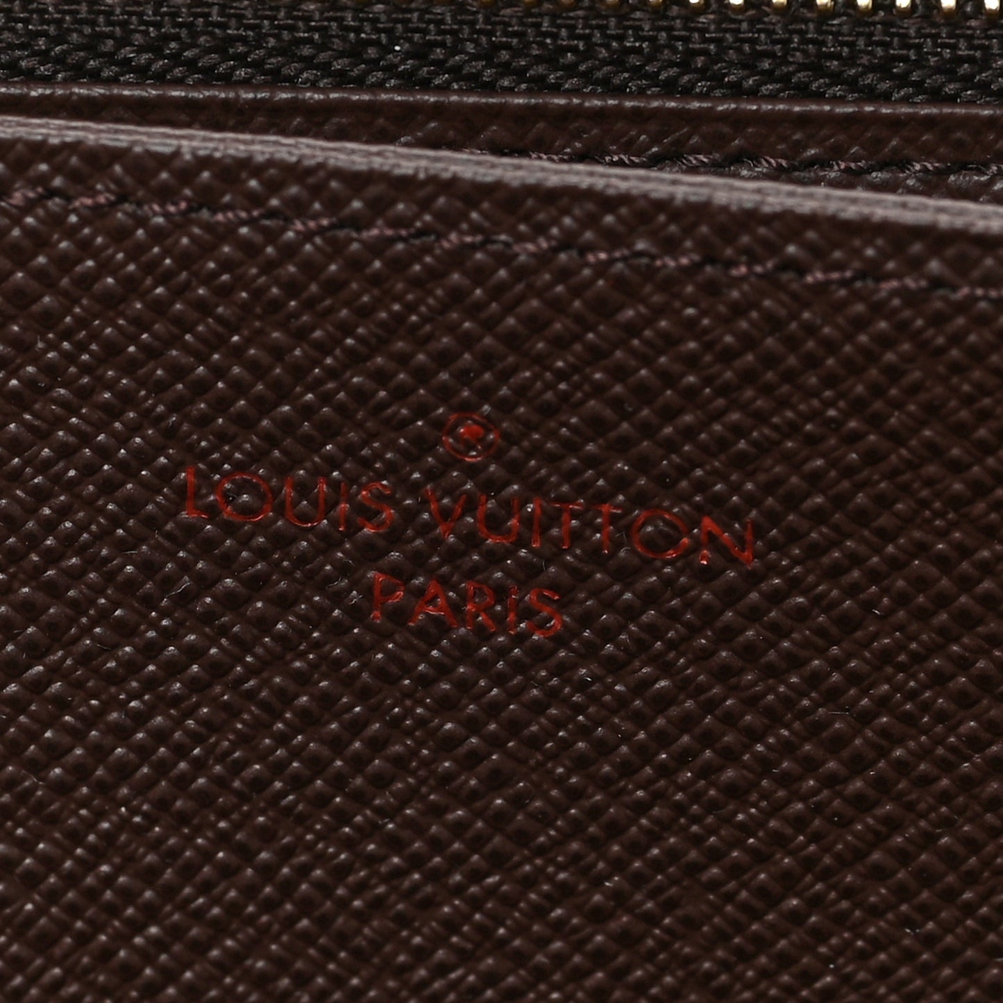 Damier Ebene Zippy Wallet