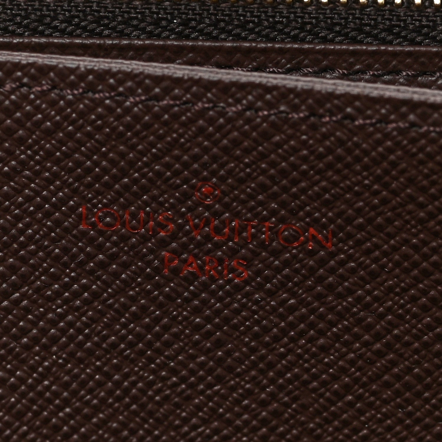 Louis Vuitton Damier Ebene Zippy Wallet 6 of 6