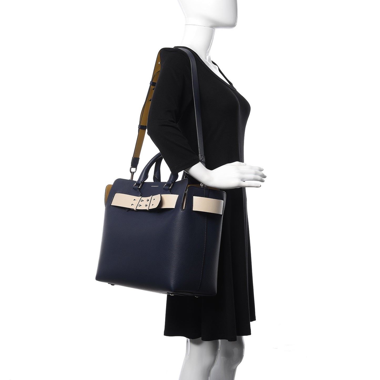 Soft Grain Calfskin Medium Belt Bag Regency Blue