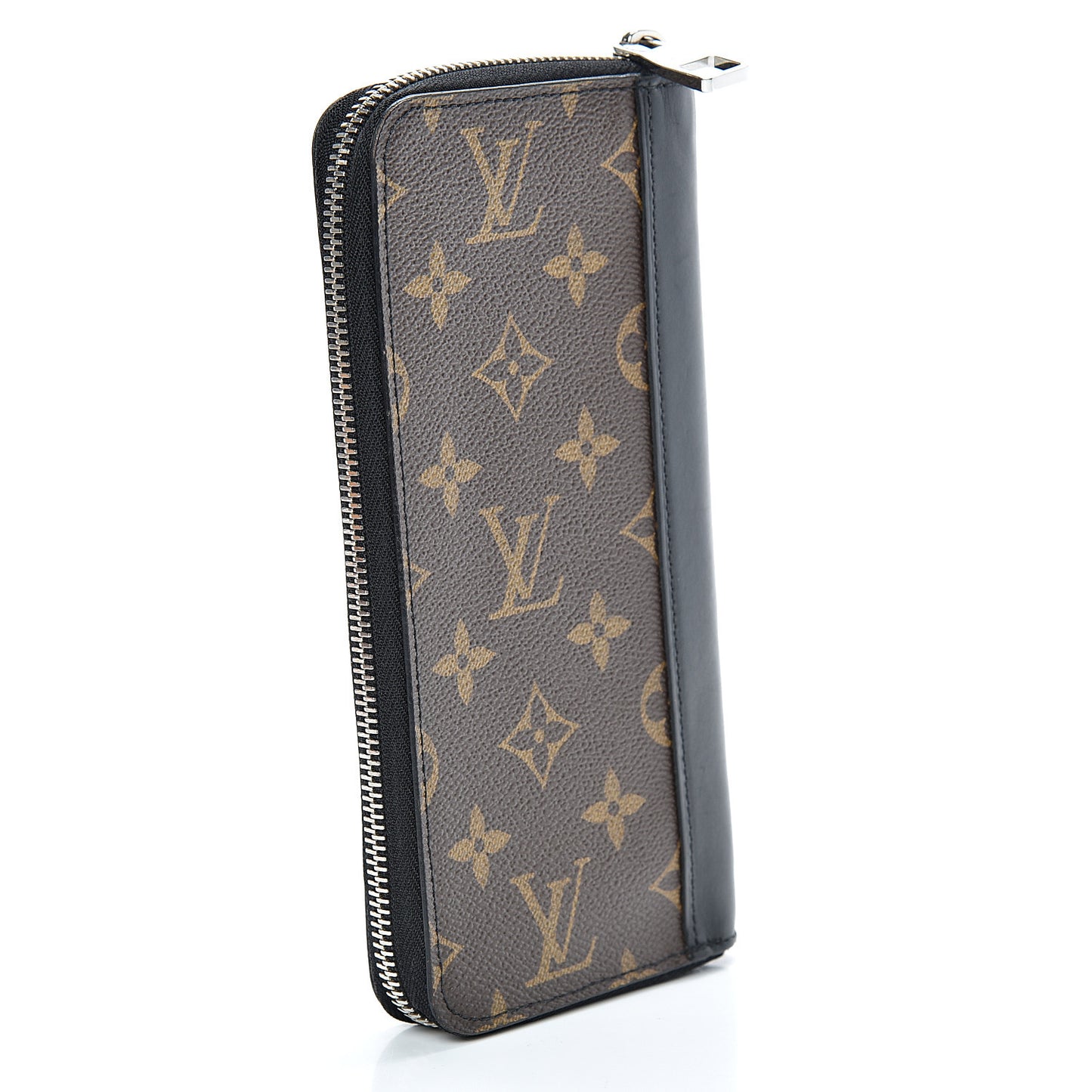 Monogram Macassar Vertical Zippy Wallet