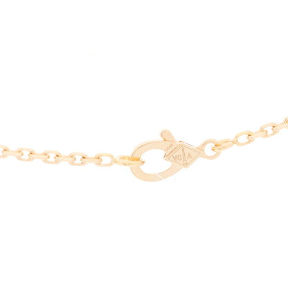 Van Cleef & Arpels 18K Rose Gold Gray Mother of Pearl Magic Alhambra Long Necklace 6 of 7