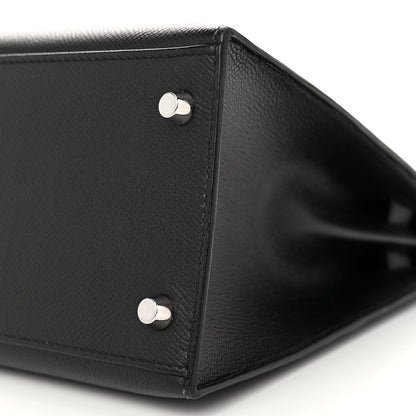 Hermes Epsom Kelly Sellier 28 Black 11 of 12