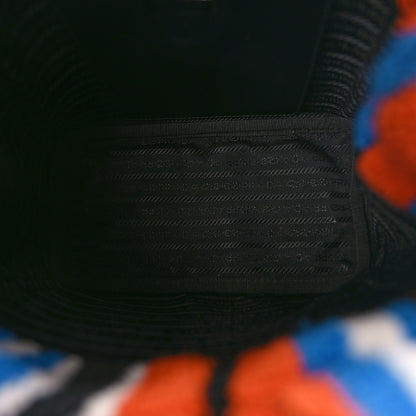 Prada Terry Cloth Small Stripe Tote 5 of 9