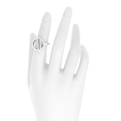 Hermes Sterling Silver GM Echappee Ring 52 6 2 of 5