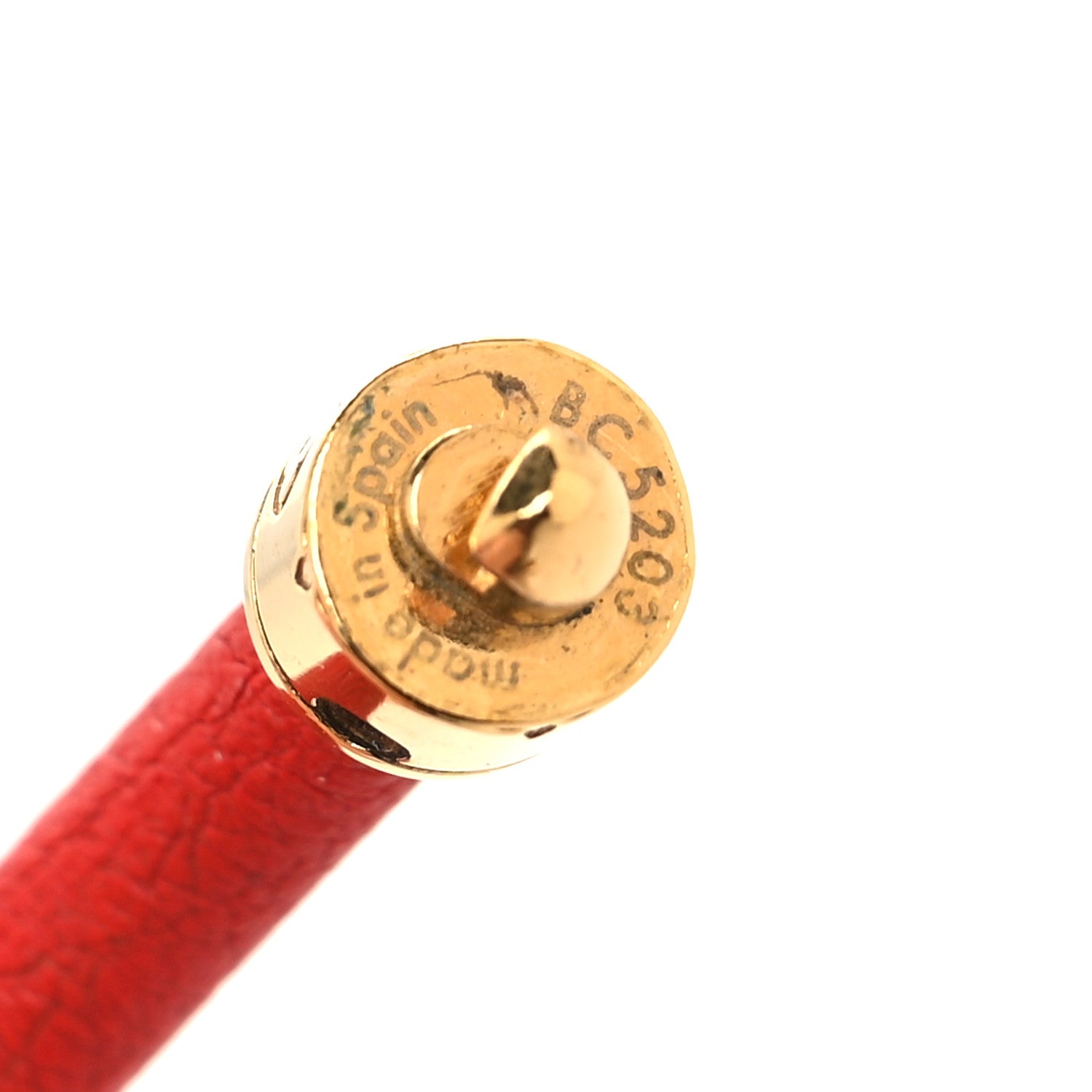 Louis Vuitton Monogram Daily Confidential Bracelet 17 Red 4 of 5