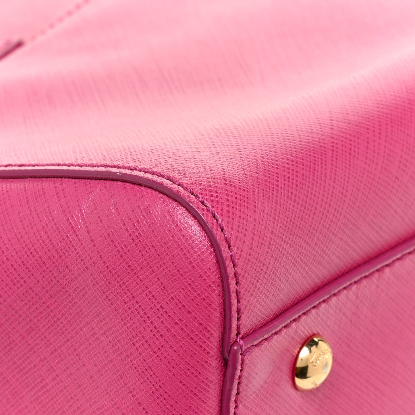 Printed Calfskin Beky Tote Pink