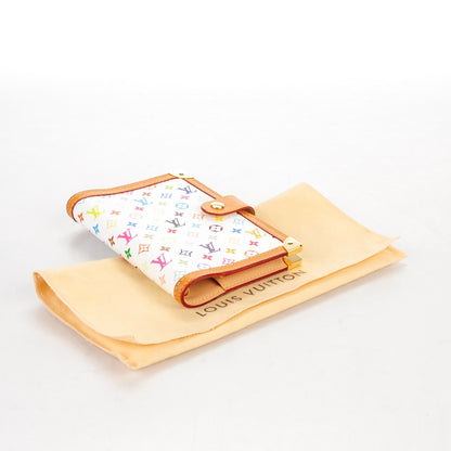 Louis Vuitton Monogram Multicolor Small Ring Agenda Cover White 4 of 7