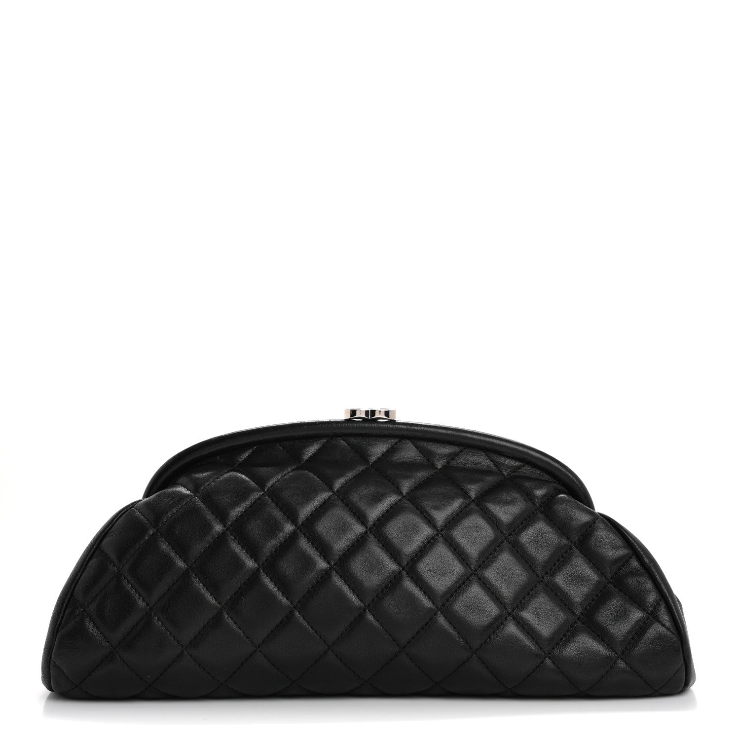 Chanel Lambskin Quilted Timeless Clutch Black 1 of 10
