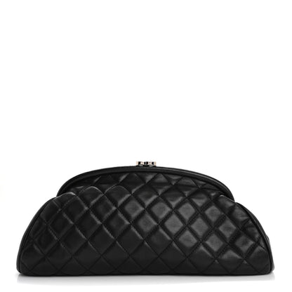 Chanel Lambskin Quilted Timeless Clutch Black 1 of 10