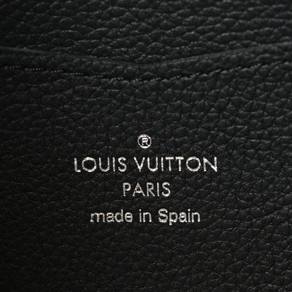 Louis Vuitton Calfskin Zippy Lockme Wallet Black 6 of 6